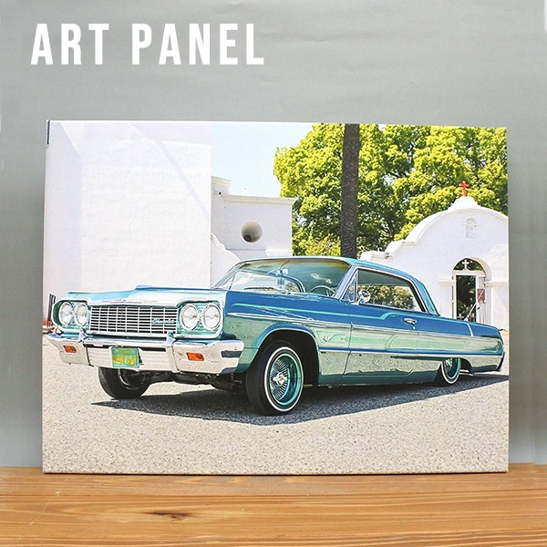 アートパネル アートボード キャンバス 1964 CHEVROLET IMPALA
