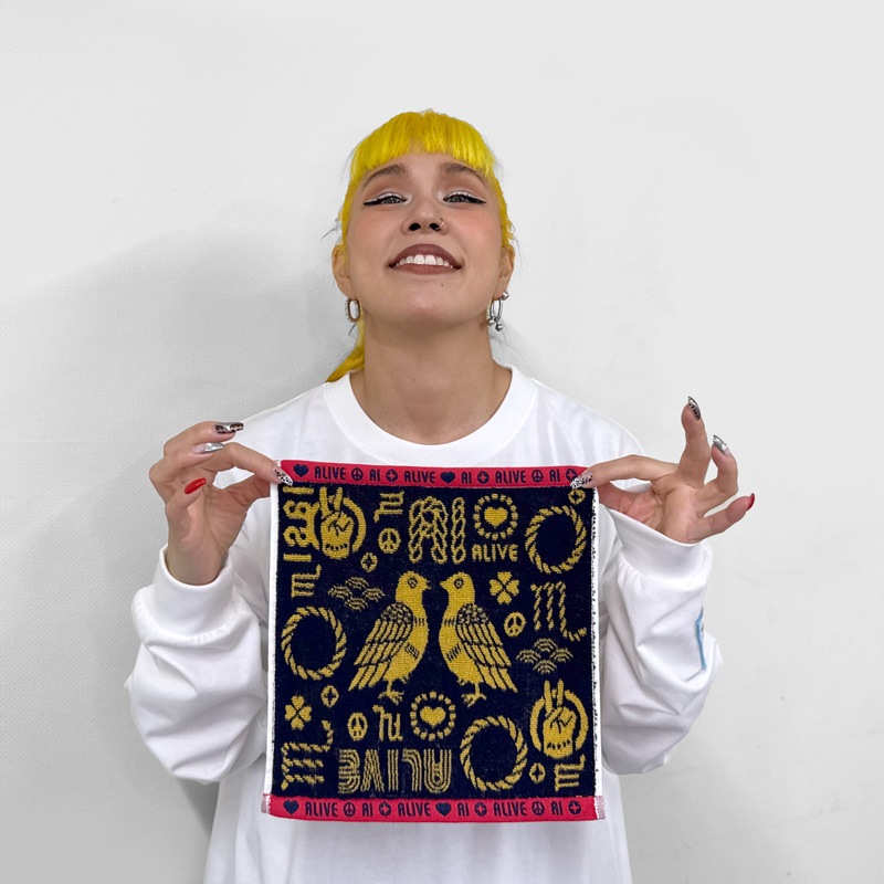 Peace ALIVE Hand Towel | AI 25th best tour ← ALIVE → ツアー