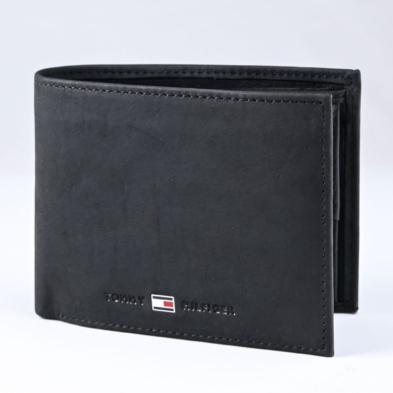 トミーヒルフィガー 二つ折り財布 JOHNSON CC AND COIN メンズ