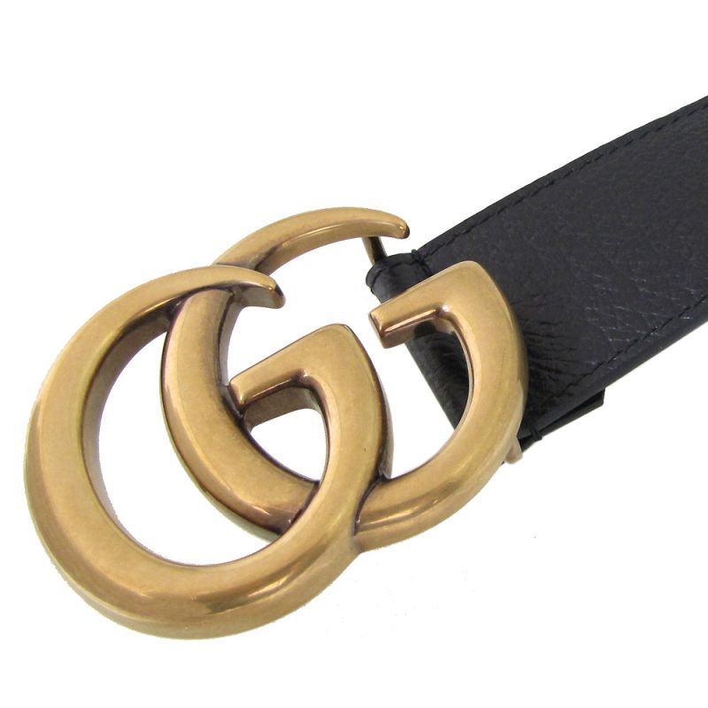 グッチ GUCCI ベルト メンズ カーフスキンレザー マーモント ダブルG