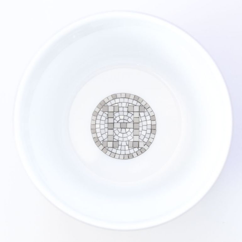 エルメス HERMES モザイク ヴァンキャトル プラチナ キャンドル