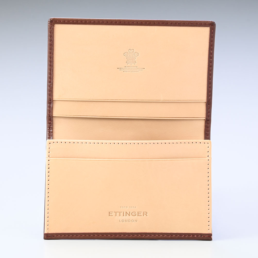 エッティンガー ETTINGER カードケース 名刺入れ メンズ ファイン