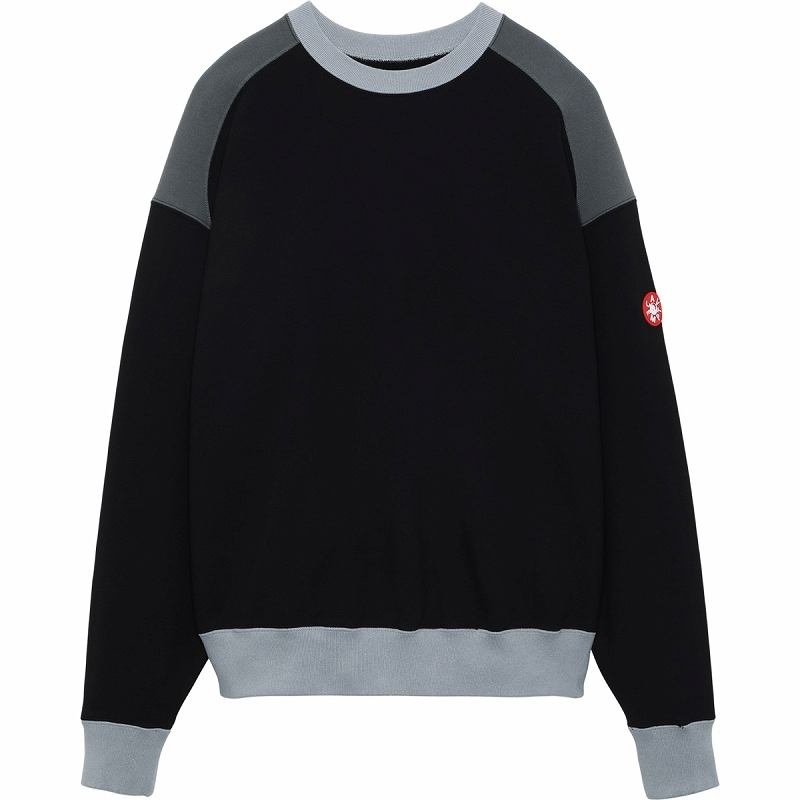 C.E/CAVEMPT】 PANEL SHOULDER HEAVY CREW NECK CES20CS14 | CAV-EMPT