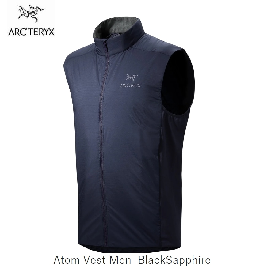 アークテリクス ARC'TERYX Atom Vest M BlackSapphire X00000747501