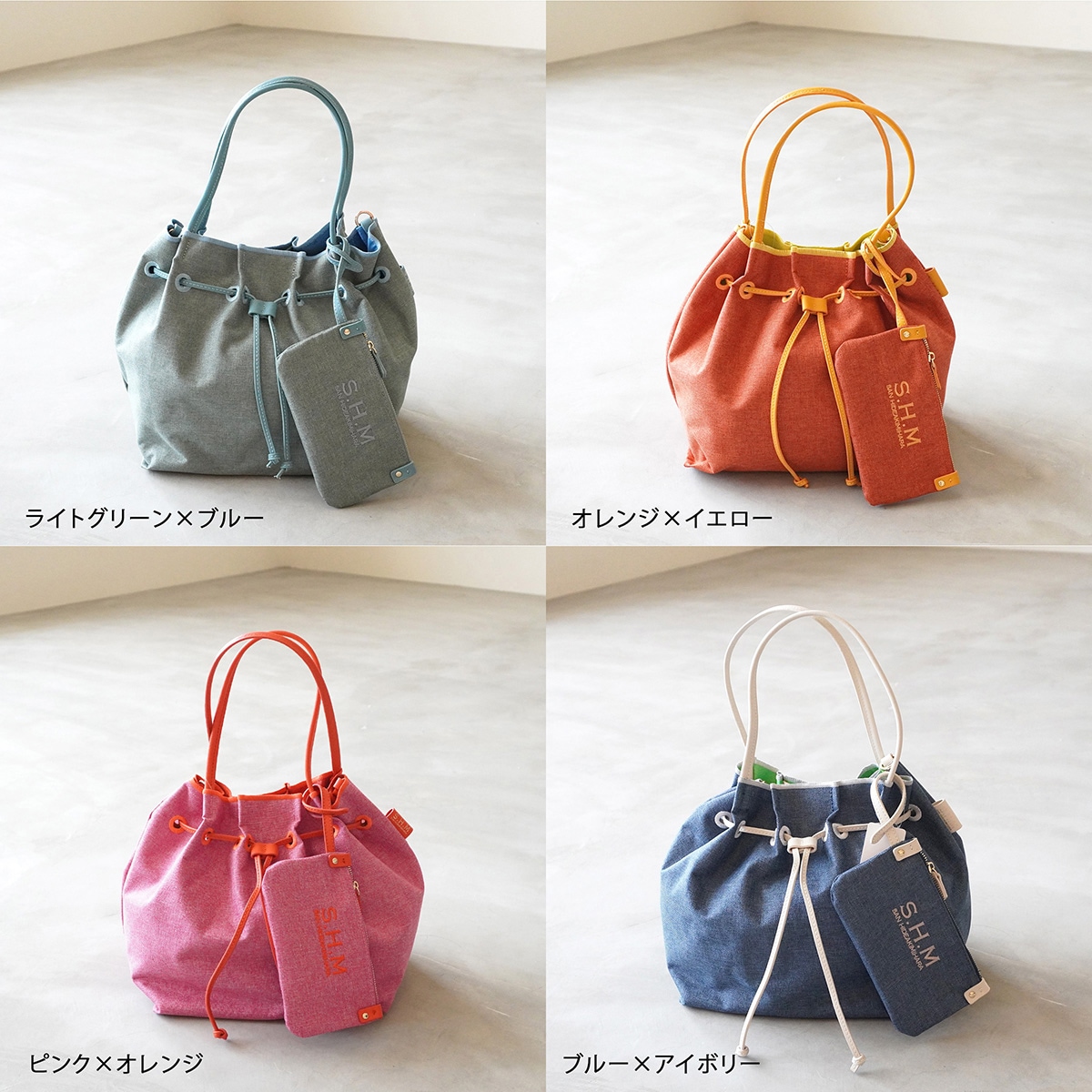 SAN HIDEAKI MIHARA】巾着バッグ（M） | ANNE onlinestore - アンネ