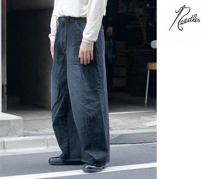 ニードルズ NEEDLES 12ozデニム ヒザデル バギー パンツ H.D. Buggy