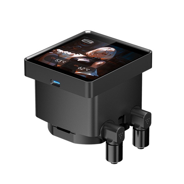 6940526114376 CPS 水冷CPUクーラー DT360 ARGB Display Black 3.4