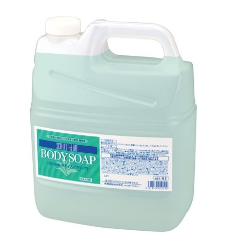 スクリット ボディソープ 詰め替え用4リットル×4コ入り｜熊野油脂