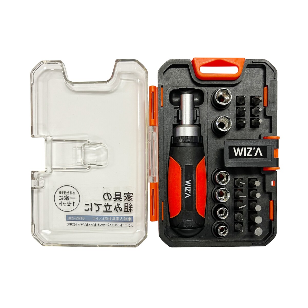 ウイザ WIZA RHDVセット ラチェットドライバーセット ビット＆ソケット