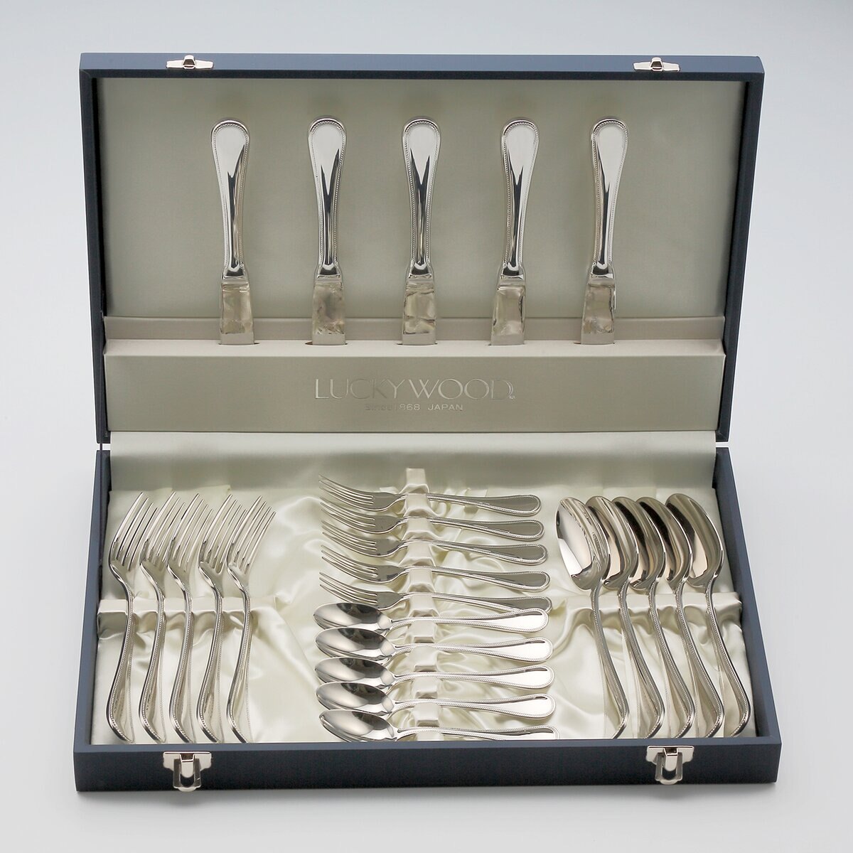 送料無料】ラッキーウッド カトラリーセット フレンチアクセント