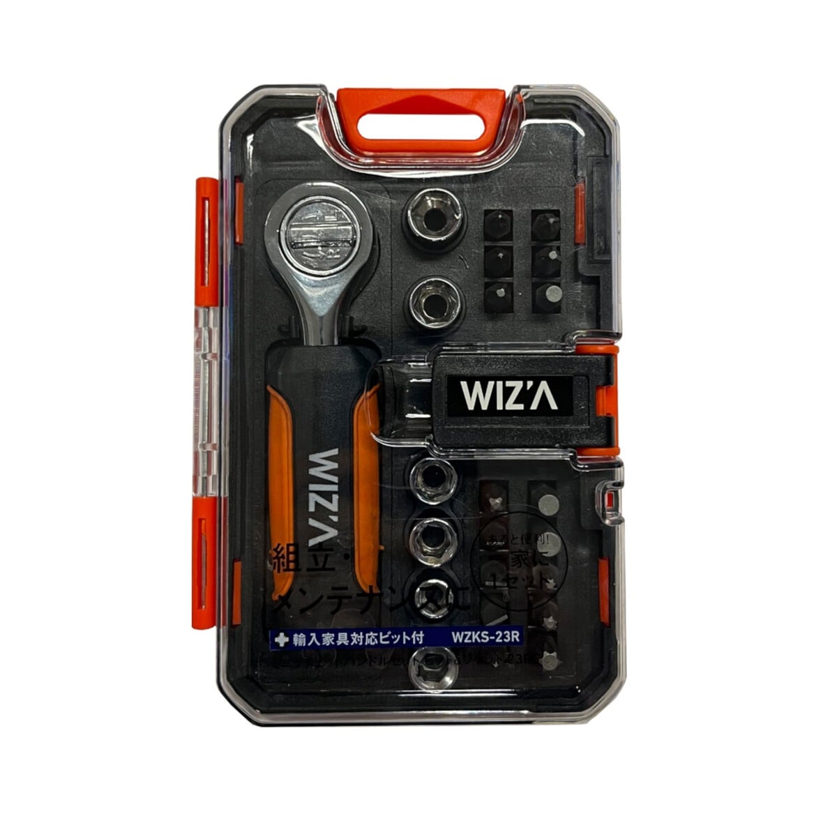 ウイザ WIZA ミニRHセット ミニラチェットハンドルセット ビット