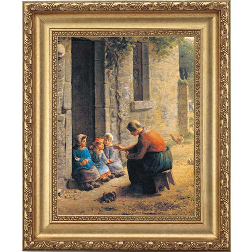 種まく人』 ミレー 10号 立体複製名画 額装付 【ポイント5％還元中