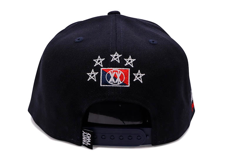 TWNTY TWO NY APPLE SNAPBACK CAP (NAVY) | Brand,S-Z,TWNTY TWO