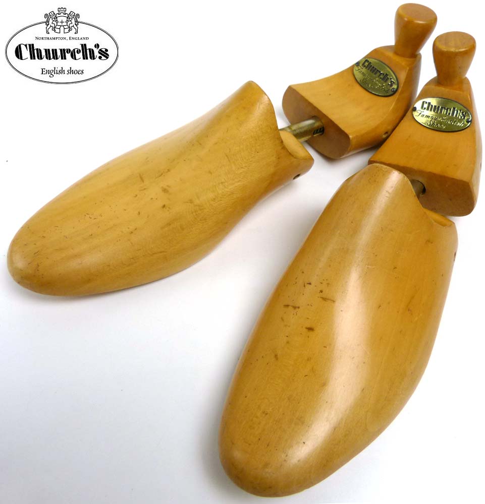 希少】旧チャーチ / Church's 631 シューツリー / 純正木製シュー