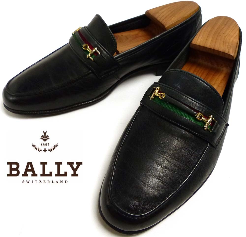 スイス製 BALLY / バリー ビットローファー 6 1/2E(24.5cm相当)【中古