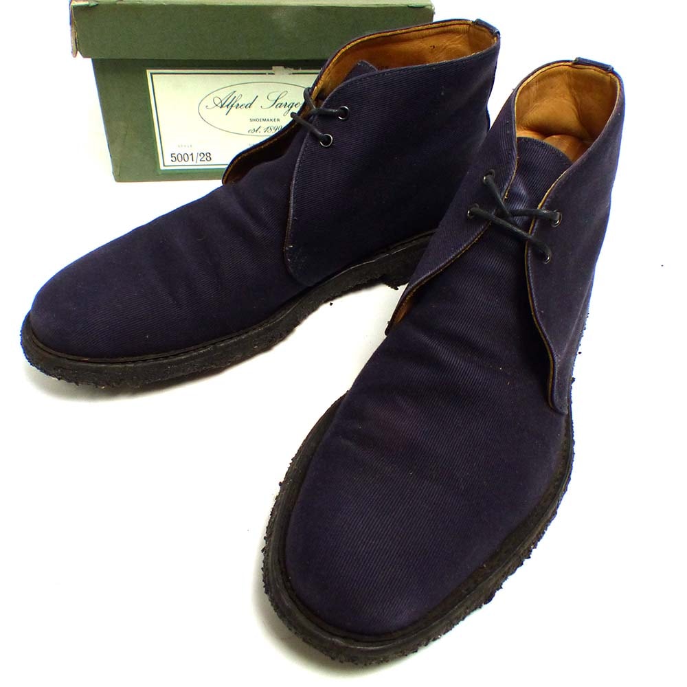 英国製 alfred sargent / アルフレッドサージェント チャッカブーツ
