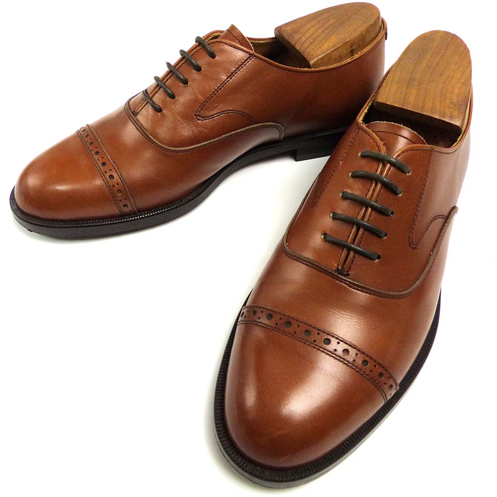 リーガル / REGAL 2794 パンチドキャップトゥ シューズ / ストレート