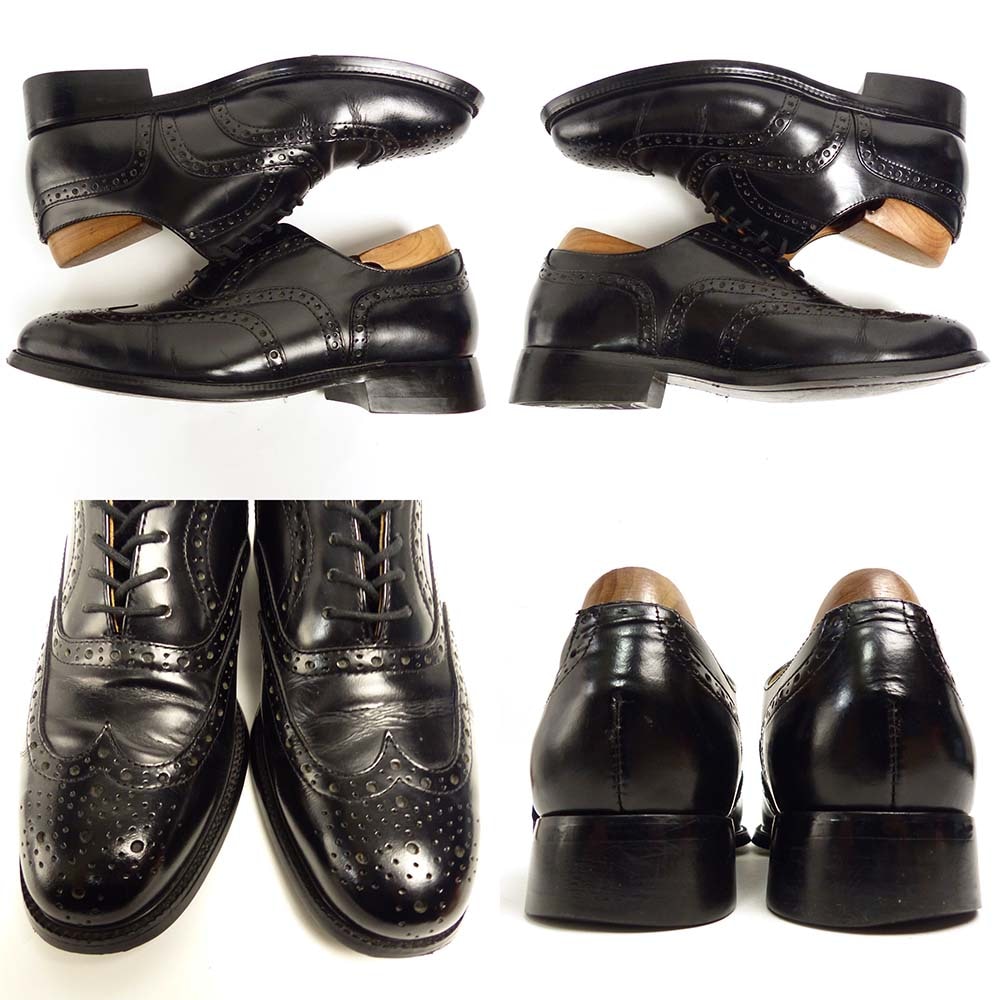 REGAL / リーガル メダリオン ウイングチップシューズ 24 1/2(24.5cm