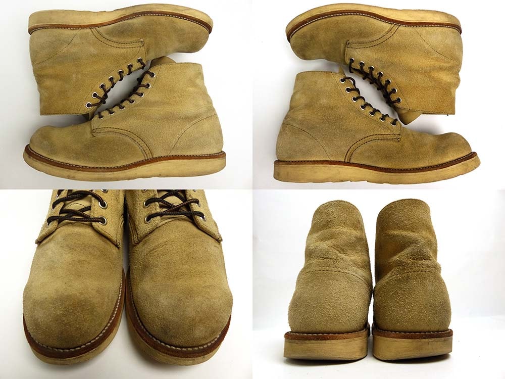 USA製 REDWING / レッドウィング 8167 スエード プレーントゥブーツ