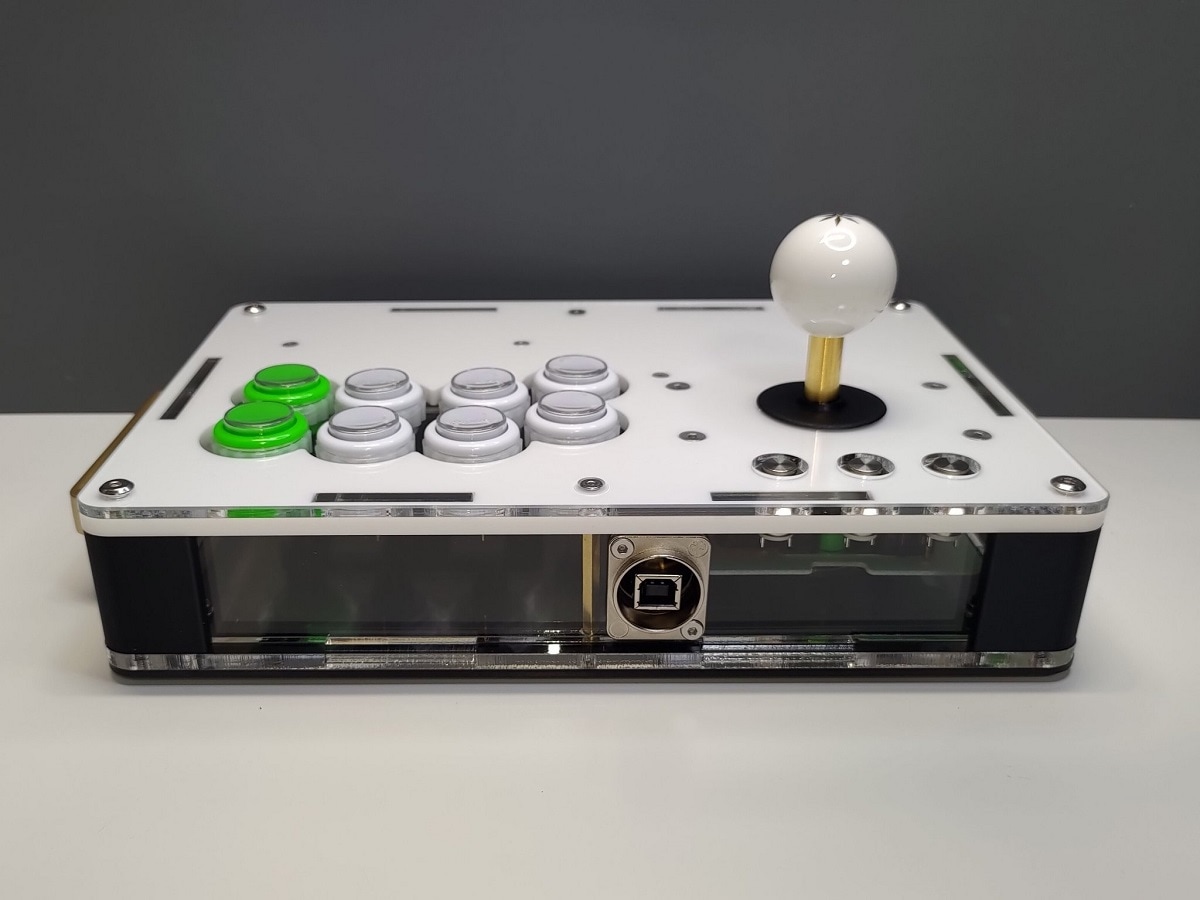 2024年9月小改良]くろまき工房 24mmボタン型 標準ジョイスティック