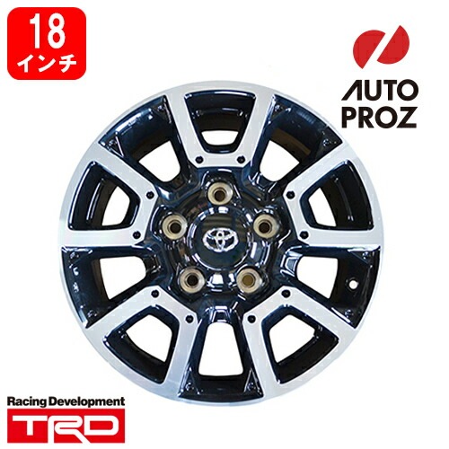 アルミホイール 18インチ シルバー×ブラック TOYOTA セコイヤ タンドラ