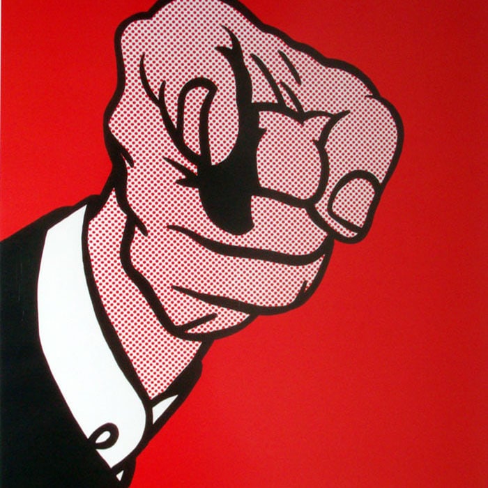 Hey You！（ロイ リキテンスタイン） ポスター販売のアズポスター