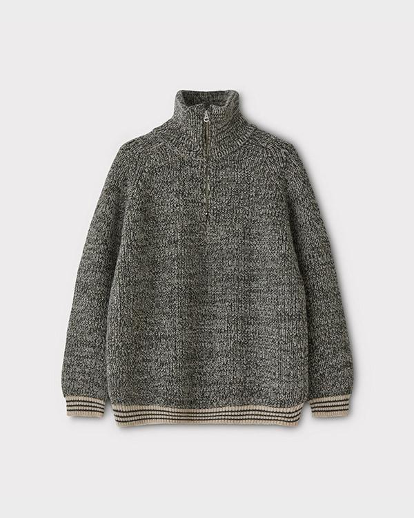 PHIGVEL フィグベル｜HALF ZIP SPORTING SWEATER ハーフジップス