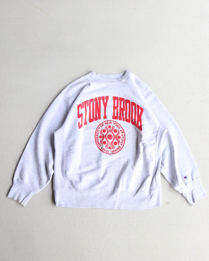 Vintage 80s Heather Gray CHAMPION Reverse Weave Crewneck 