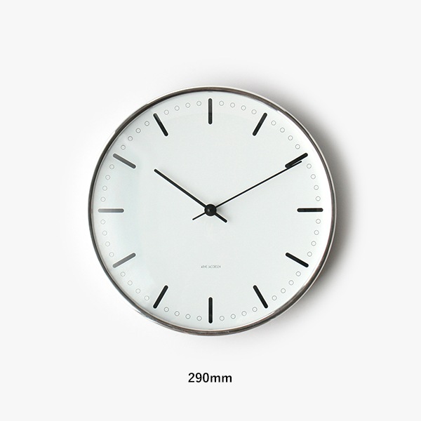 Arne Jacobsen アルネ ヤコブセン CITY HALL シティーホールクロック
