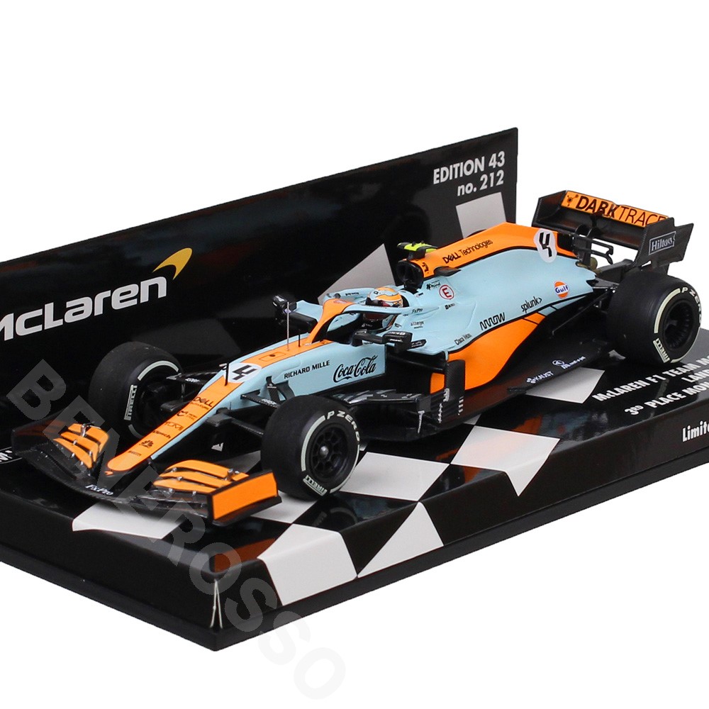 MINICHAMPS 1/43スケール マクラーレン F1 チーム MCL35M L.ノリス
