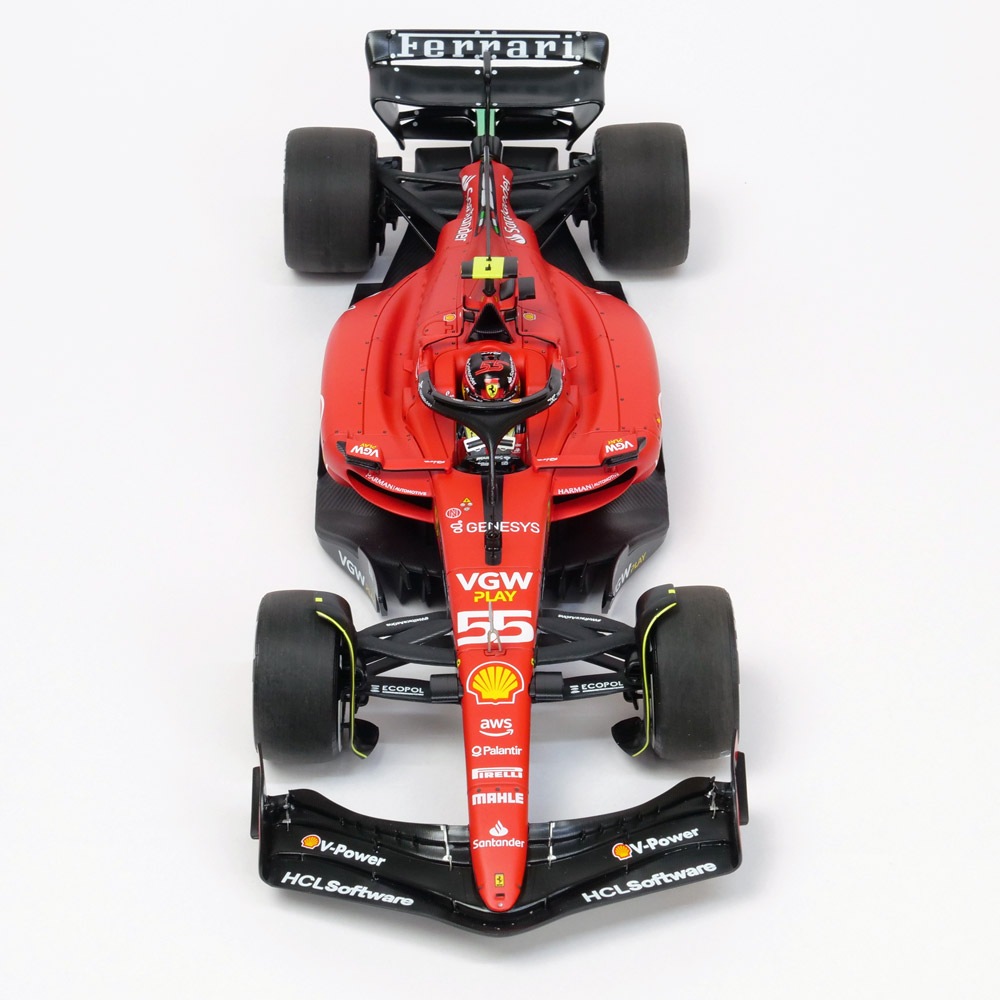 BBR MODELS 1/18スケール フェラーリ SF-23 C.サインツ シンガポールGP