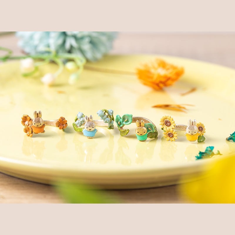 Flower Miffy パルナートポックコラボ フラワーリング スズラン