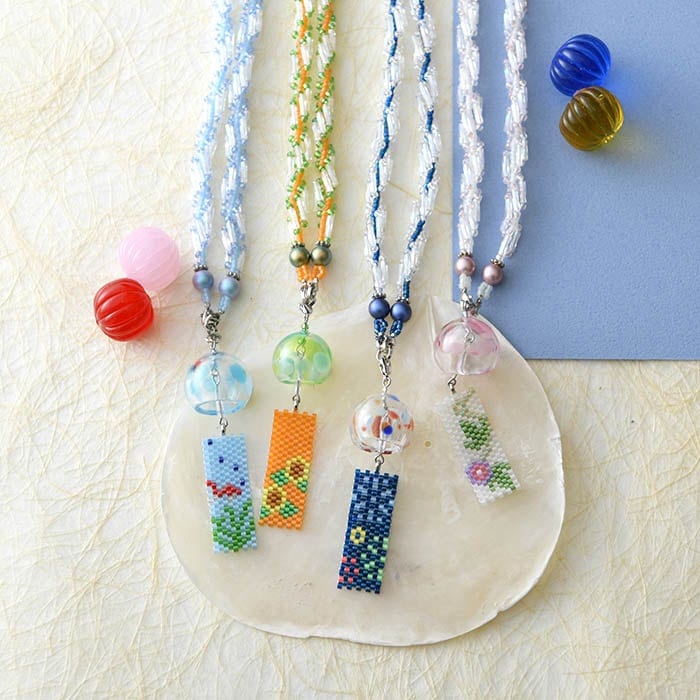 風鈴ネックレス 【作家：しのはらみわ（Little”B”.）】 | アイテムで