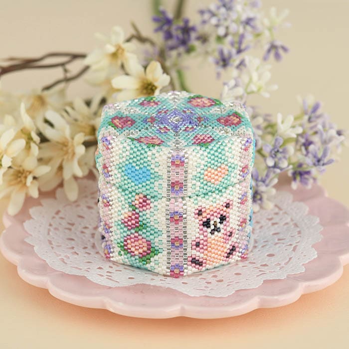 ステッチボックス～テディベア～ 【ビーズマニア】 | アイテムで探す