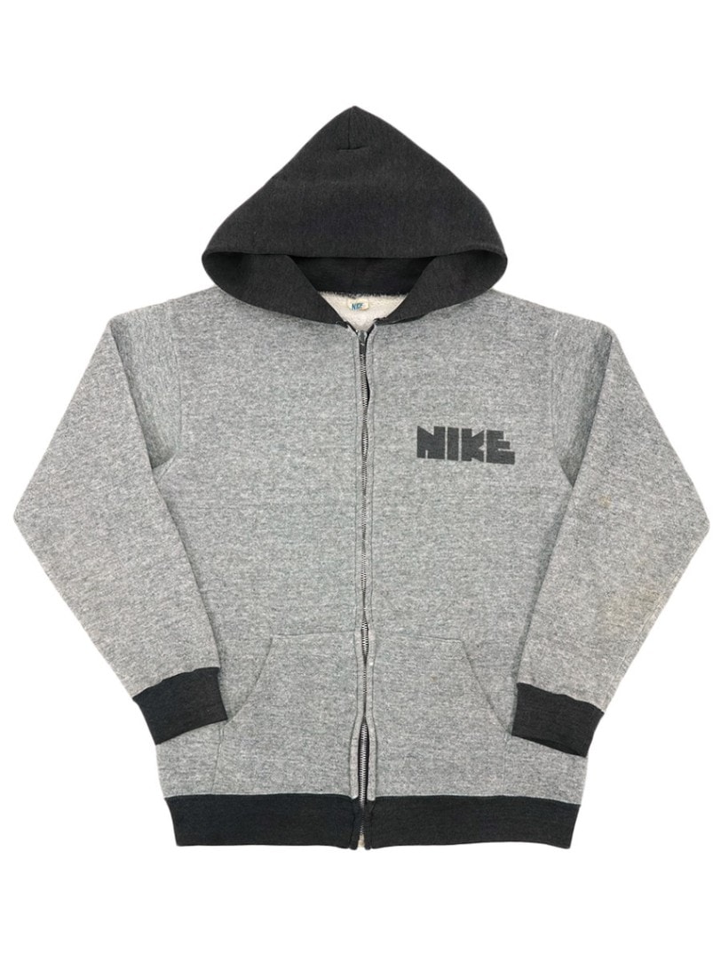 70's NIKE オレンジタグ 染み込みゴツナイキ フルジップ 2トーン