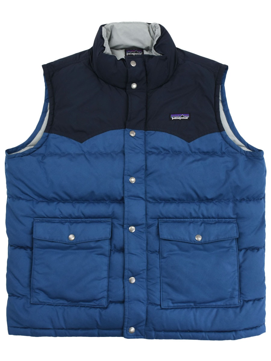 09's パタゴニア スリングショットダウンベスト ダークネイビーxブルー