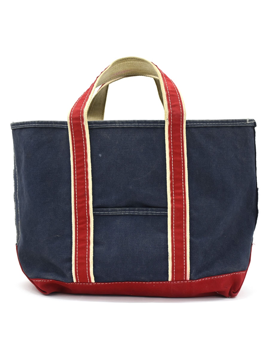 80's L.L. Bean DELUXE BOAT AND TOTE ネイビーxレッド | すべての商品