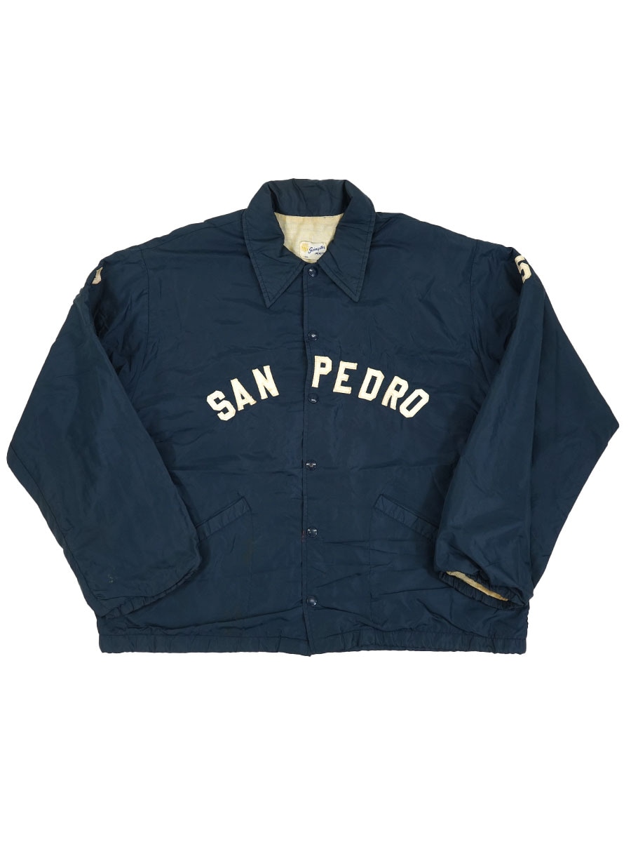 60's～ Swingster ''PEDRO SAN'' ワッペン付き コーチジャケット 実寸