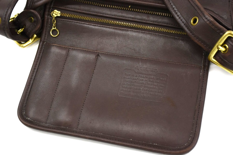 COACH レザー ショルダーバッグ ブラウン USA製 | SOLD OUT