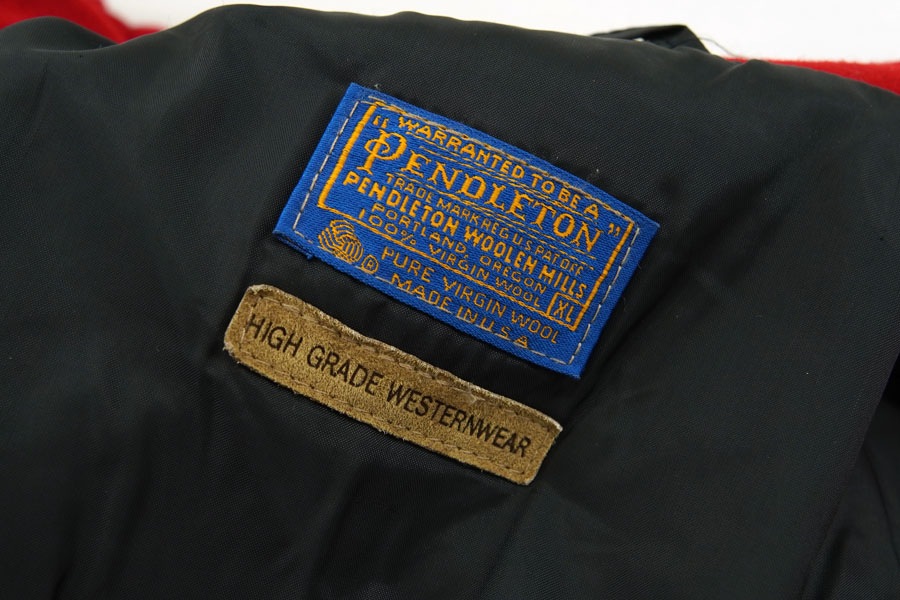 80's PENDLETON シンサレートライナー ネイティブ柄 ジップアップ