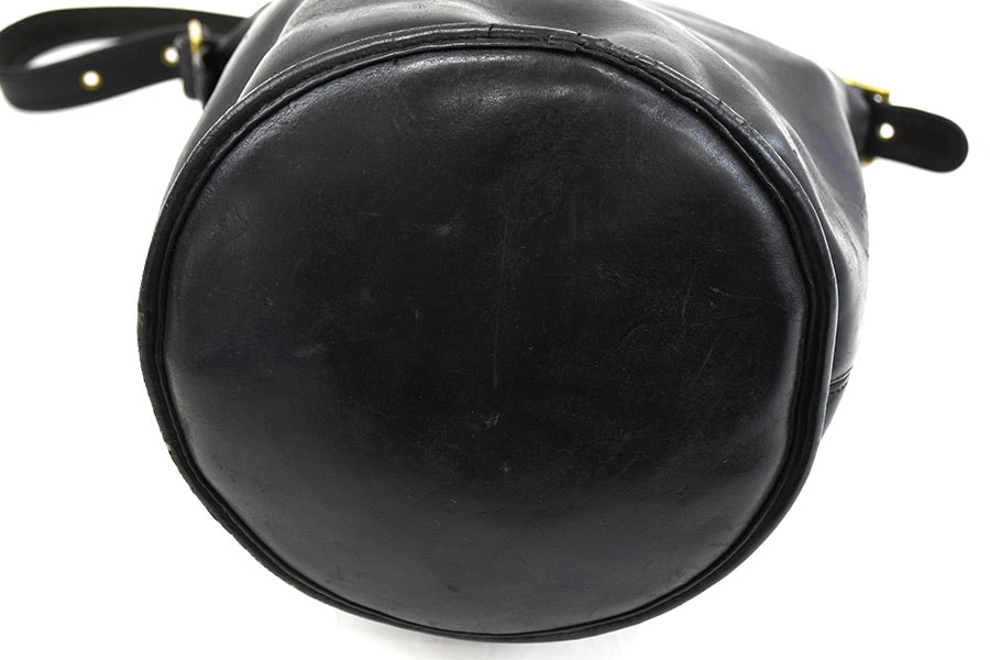 COACH レザー バケツ型 ショルダーバッグ ブラック USA製 | すべての