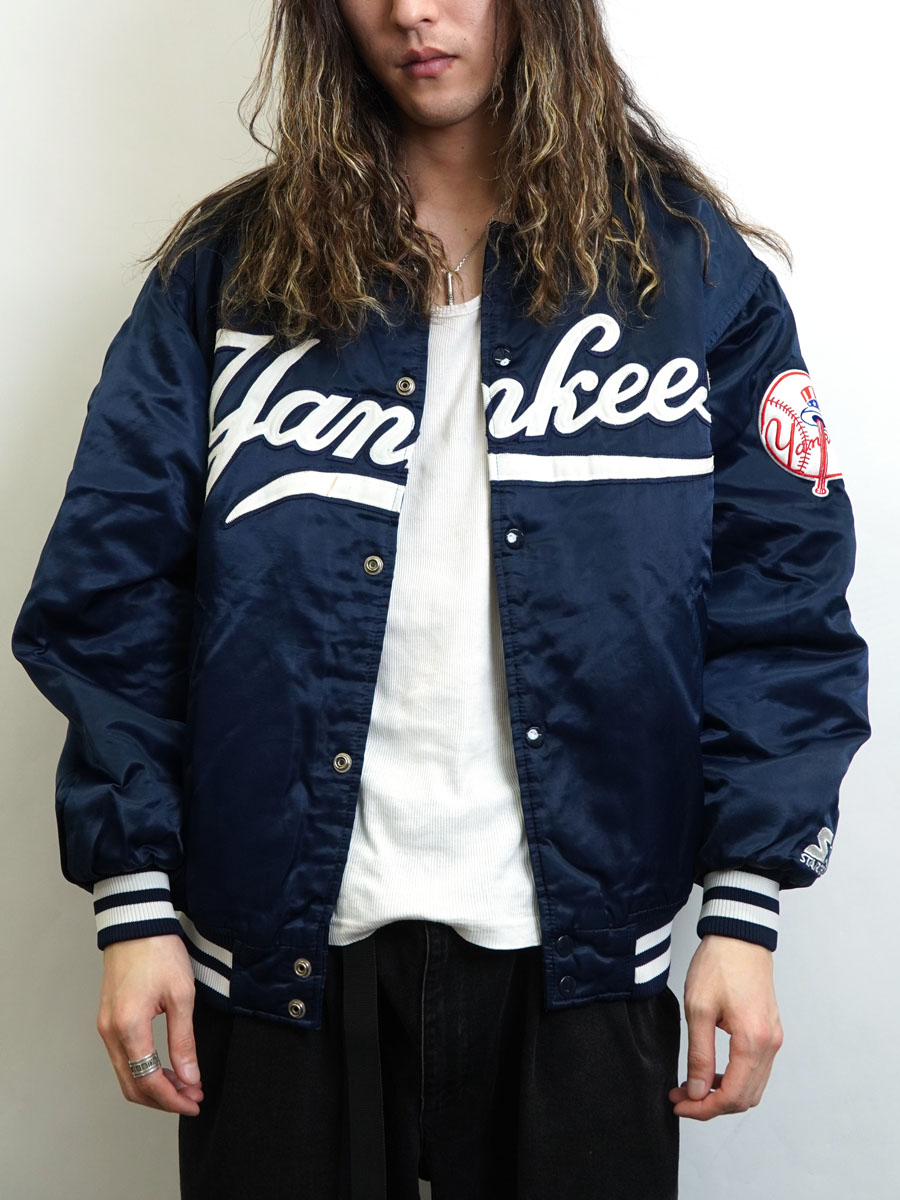 90's STARTER ''New York Yankees'' サテンスタジャン 表記(M) | SOLD