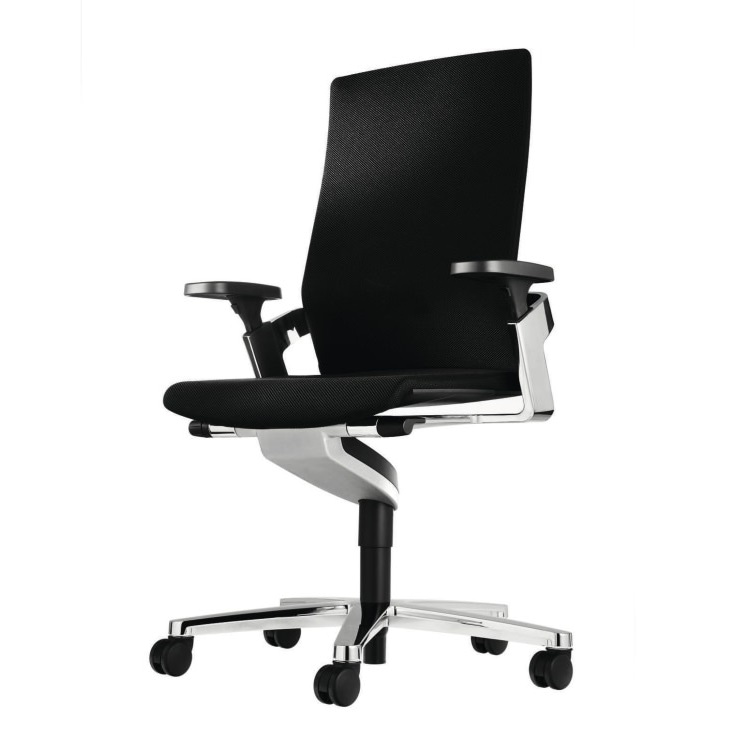 Wilkhahn ウィルクハーン｜ON ハイバックアームチェア ブラック 175/7