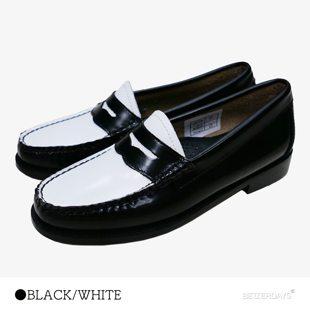 SALE／20%OFF】ローファー コインローファー41010 BLACK LEATHER SOLE