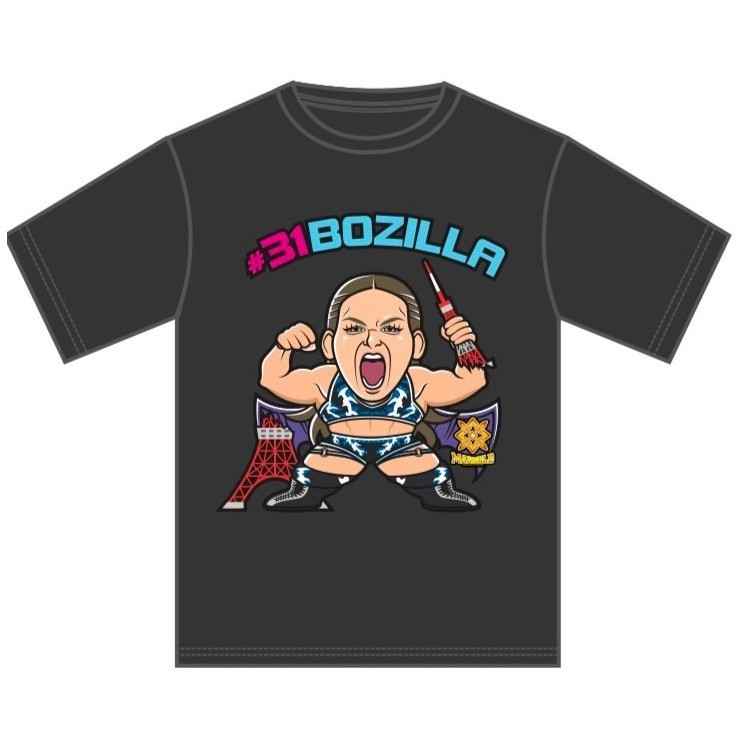 マリーゴールド 最初の両国大会記念 イラストTシャツ XL マリー