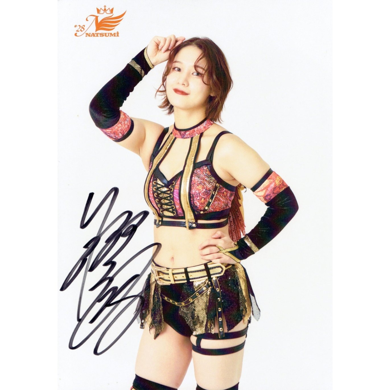 翔月なつみ #28 マリーゴールド ポートレート 直筆サイン入り