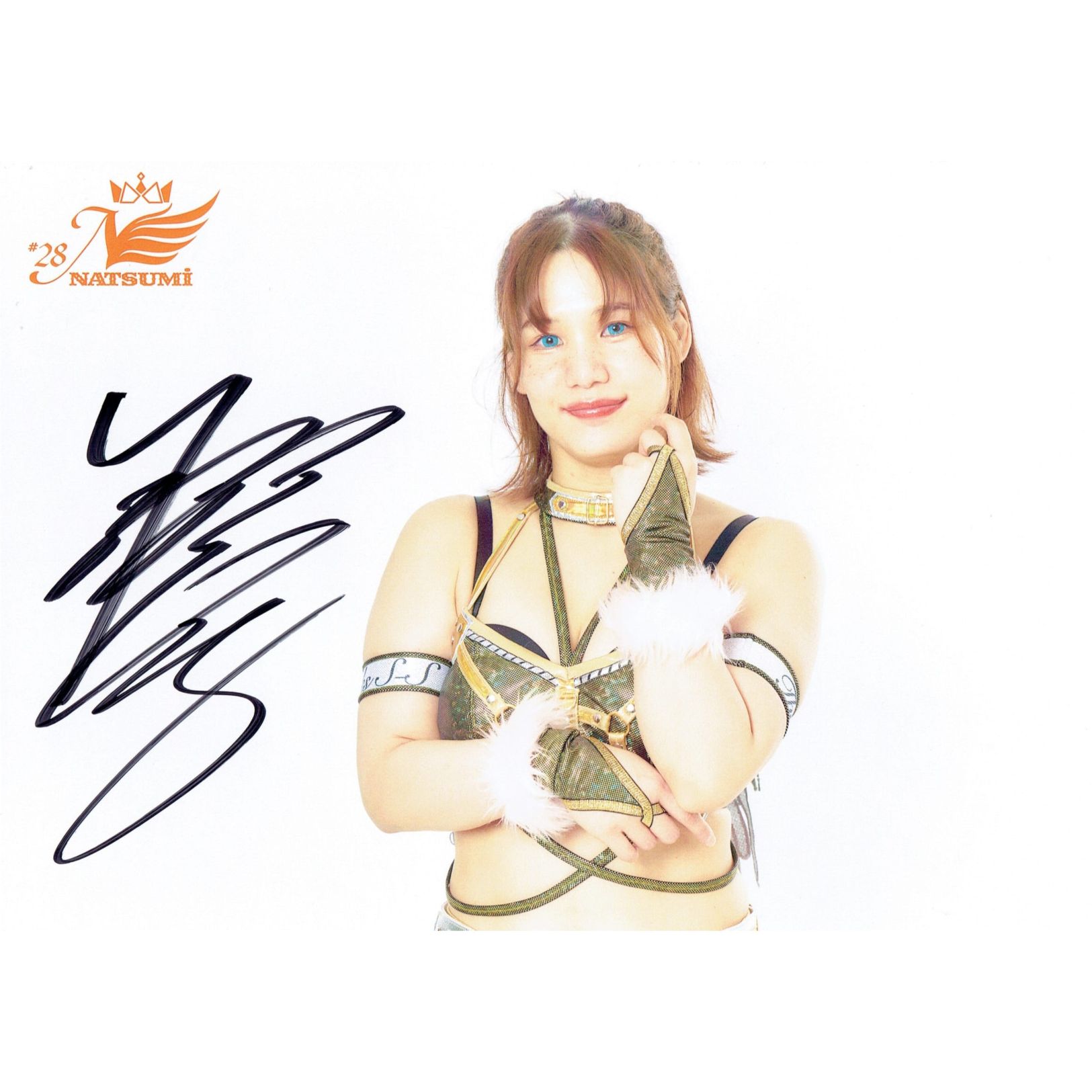 翔月なつみ #28 マリーゴールド アクリルパネル A5サイズ 直筆サイン