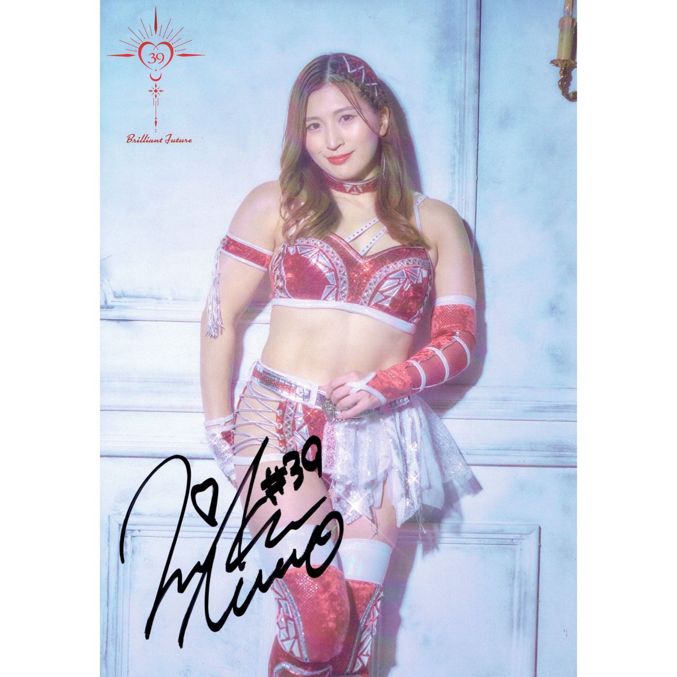 青野未来 #39 マリーゴールド ポートレート 直筆サイン入り