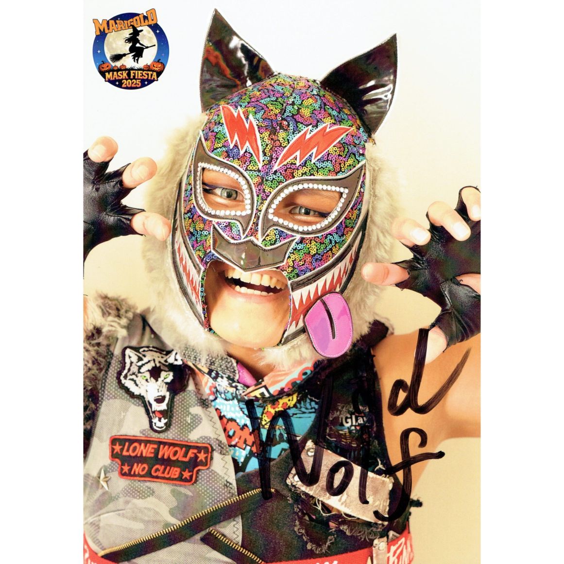 ワイルド・ウルフ マリーゴールド ポートレート 直筆サイン入り