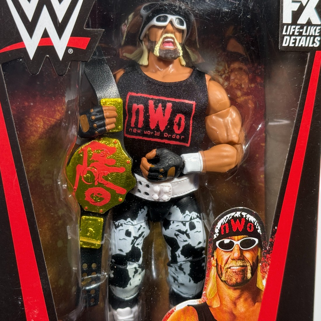 ハリウッド ハルク・ホーガン nWo Wolfpac WWE フィギュア フロム・ザ